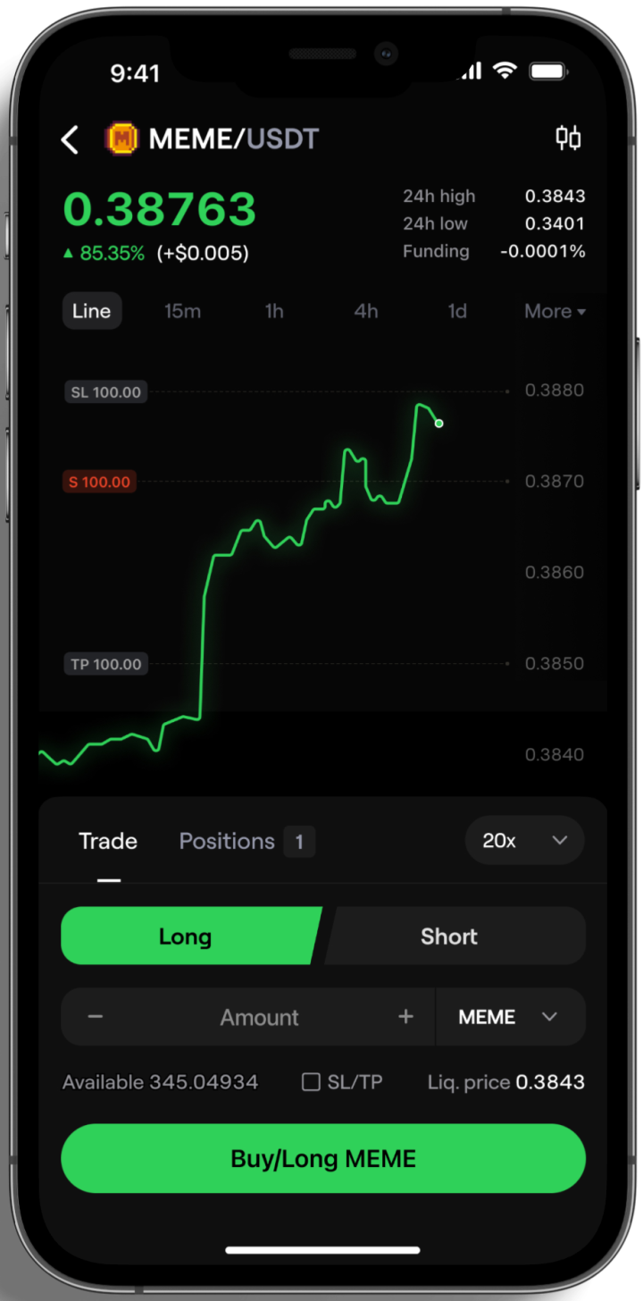 Futures Trade
              Screen